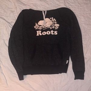 black roots sweater